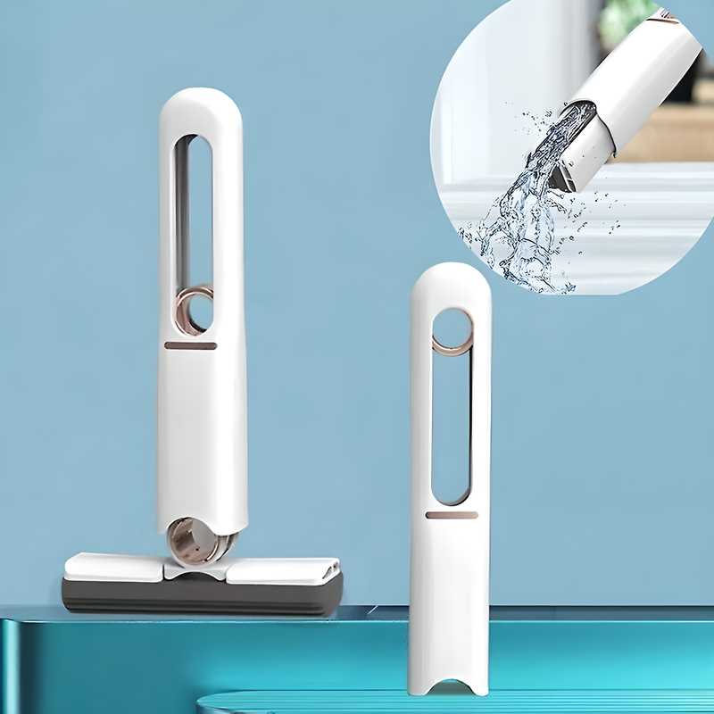 InstaMop™ – Quick Clean, Zero Hassle | Self-Squeezing Roller